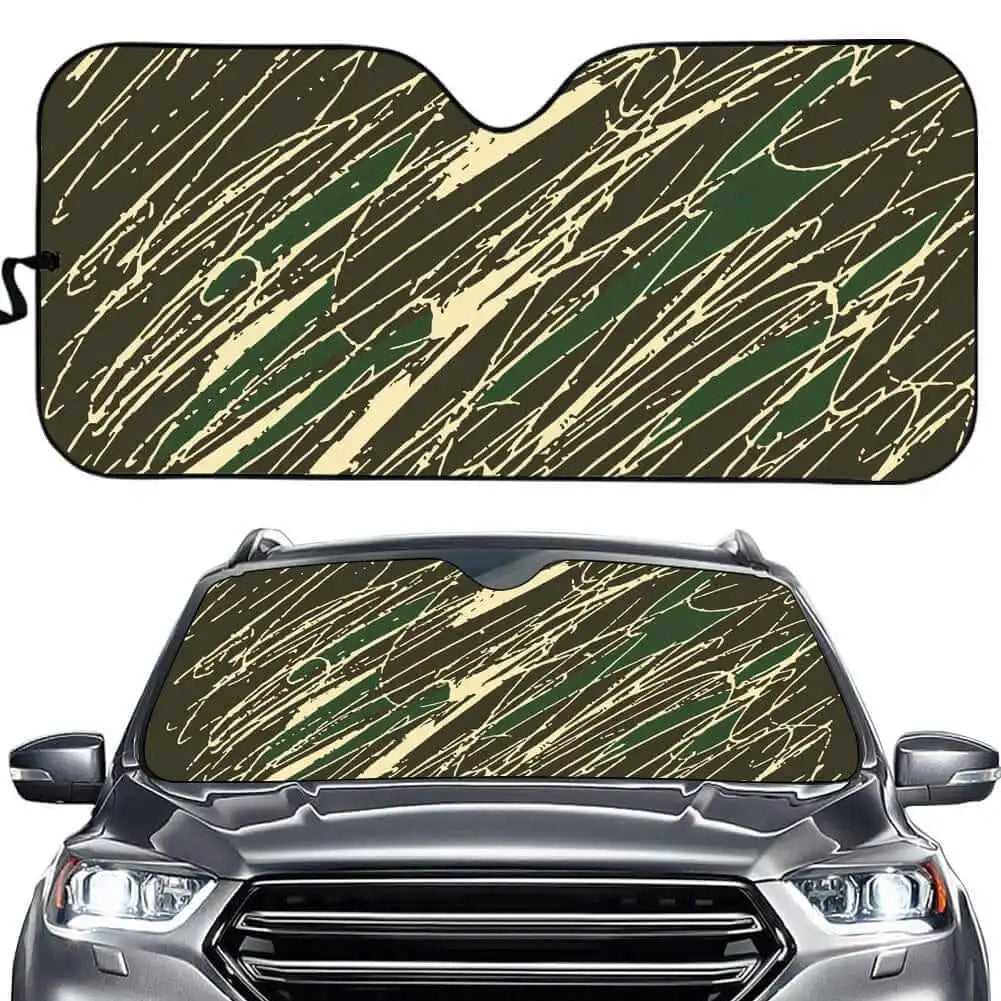 Shield your car from the blazing sun with this quirky and practical car windshield auto sunshade! Keep your vehicle cool and comfortable on hot days with this handy accessory. Perfect for anyone who loves a bit of shade and a good laugh.