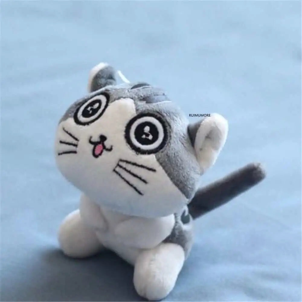 Add some extra cuteness to your keys with our Cat Plush Stuffed Doll Keychain. Perfect for feline lovers, this keychain is both practical and adorably soft. Take your favorite furry friend with you wherever you go!