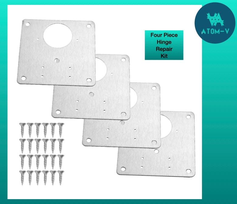 hinge door repair kit, door hinge stripped screw hole repair kit,  door hinge repair kit,  cabinets hinge repair plate,  cabinet hinge repair plate - www.mytooluse.com