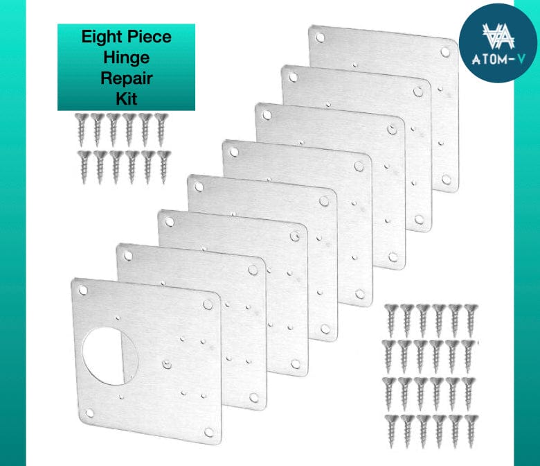 hinge door repair kit, door hinge stripped screw hole repair kit,  door hinge repair kit,  cabinets hinge repair plate,  cabinet hinge repair plate - www.mytooluse.com